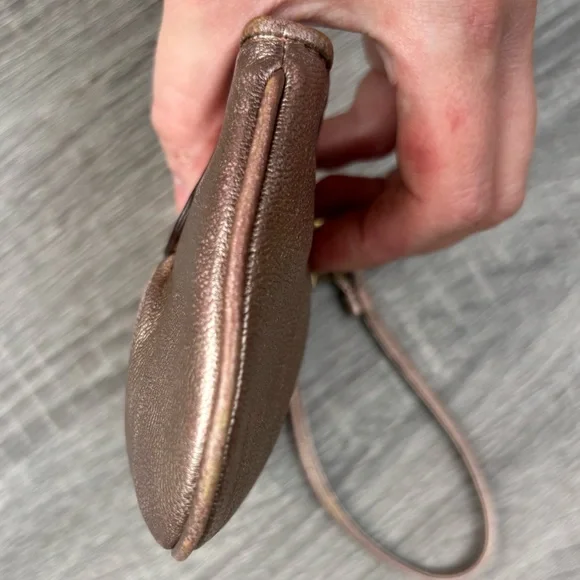 Coach Metallic Wristlet - Picture 10 of 14